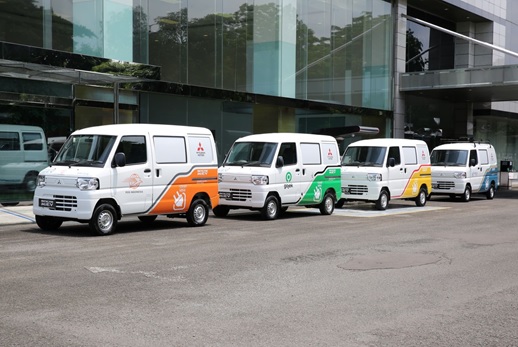 写真　実証用の軽商用EV（MMKSI提供）