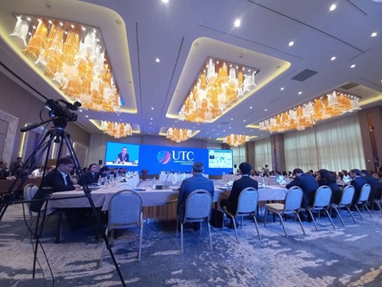 写真　展示会前日に行われたコンファレンス（ジェトロ撮影）