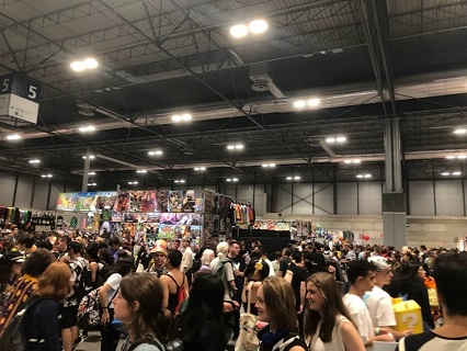 写真　「Japan Weekend Madrid 2022」会場内の様子（ジェトロ撮影）