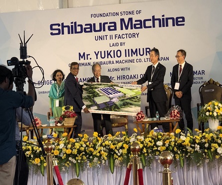 写真　定礎式の様子（ジェトロ撮影）