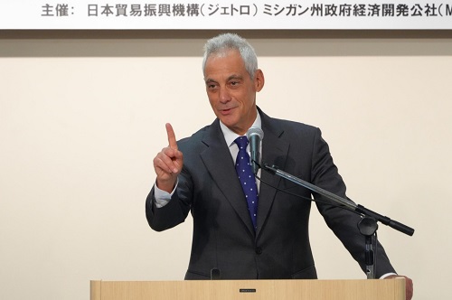写真　エマニュエル大使（ジェトロ撮影）