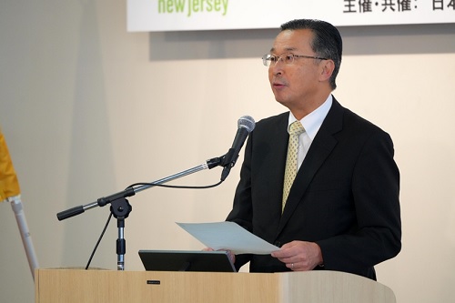 写真　ジェトロの石黒理事長（ジェトロ撮影）