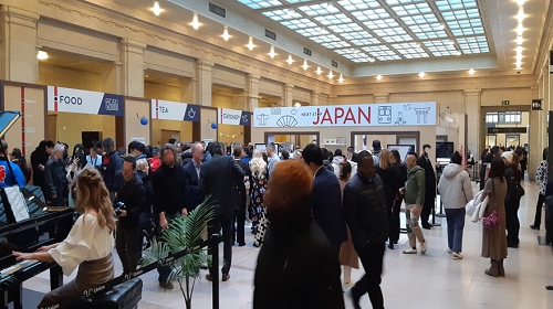 写真　多くの来場客でにぎわうNext Stop：Japan（ジェトロ撮影）