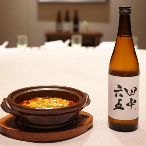 写真　ペアリングイベントで提供されたカニ入り麻婆豆腐料理（ジェトロ撮影）