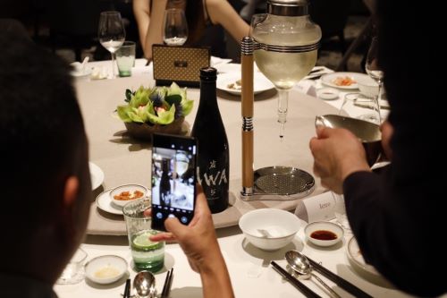 写真　ペアリングイベントで提供された中華料理（ジェトロ撮影）
