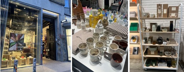 写真　日本の工芸品を販売する現地小売店（ジェトロ撮影）