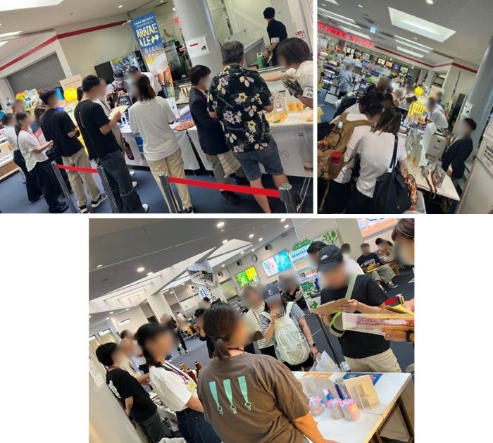写真　試飲イベントの様子（ジェトロ撮影）