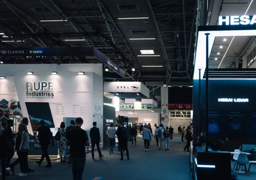 写真　IAAモビリティー2025の展示会場内（ジェトロ撮影）
