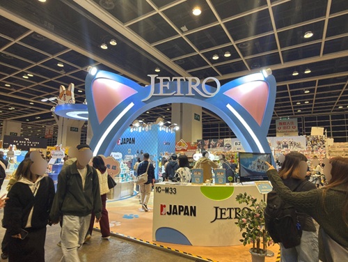 写真　ジャパンブースの様子（ジェトロ撮影）