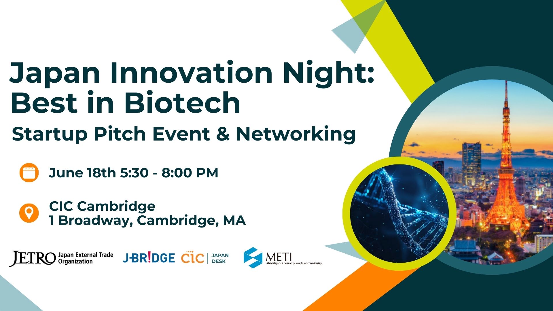 japan innovation night 2025 banner
