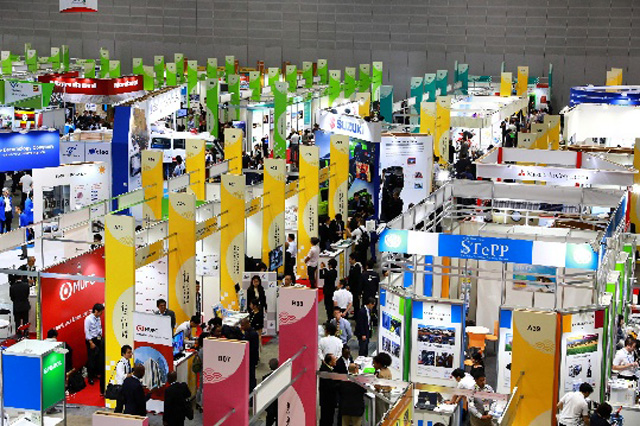 写真:2019年に開催された、TICAD7でのJapan Fairの様子