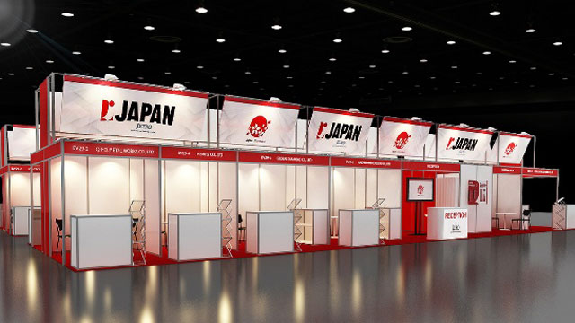 図1：ジェトロ・パビリオン全体像イメージ(1)