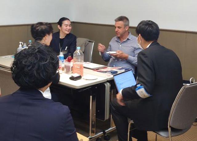 昨年度の商談風景