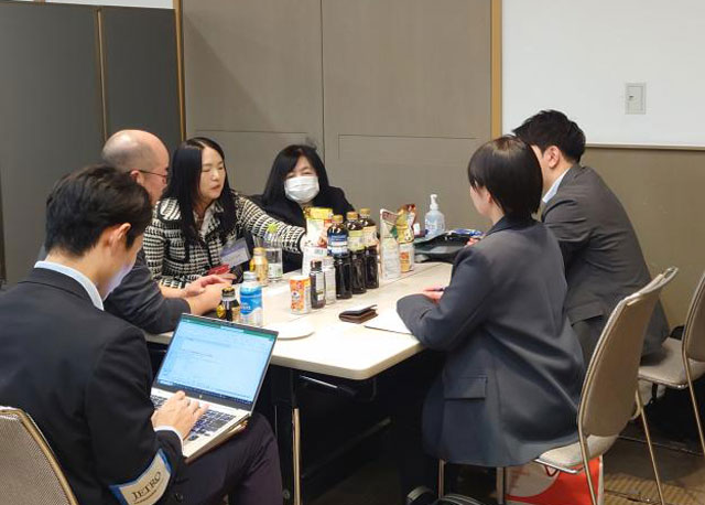 昨年度の商談風景