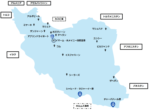 イランは周辺国との鉄道による連携強化と国内の鉄道プロジェクトの進捗を図っている。