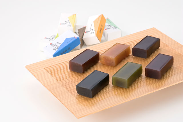 主力商品の 「ひとくち羊羹」