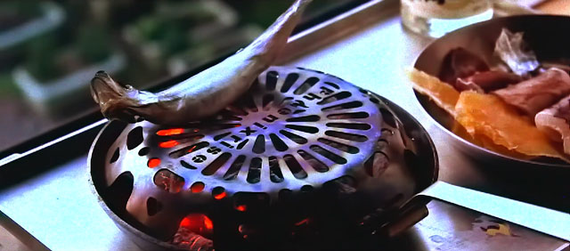 小型フライパン「コメット」と専用焼き網「ひとり酒」