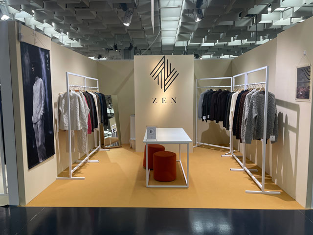 「ZEN」単独初出展の様子