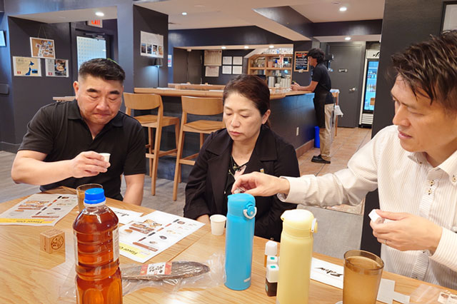 米国末端(飲食店）同行営業（ボストン）