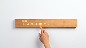 IoT, smart home, calm technology, wood image