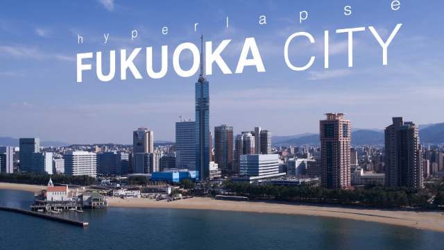 Hyperlapse Fukuoka City, Japan