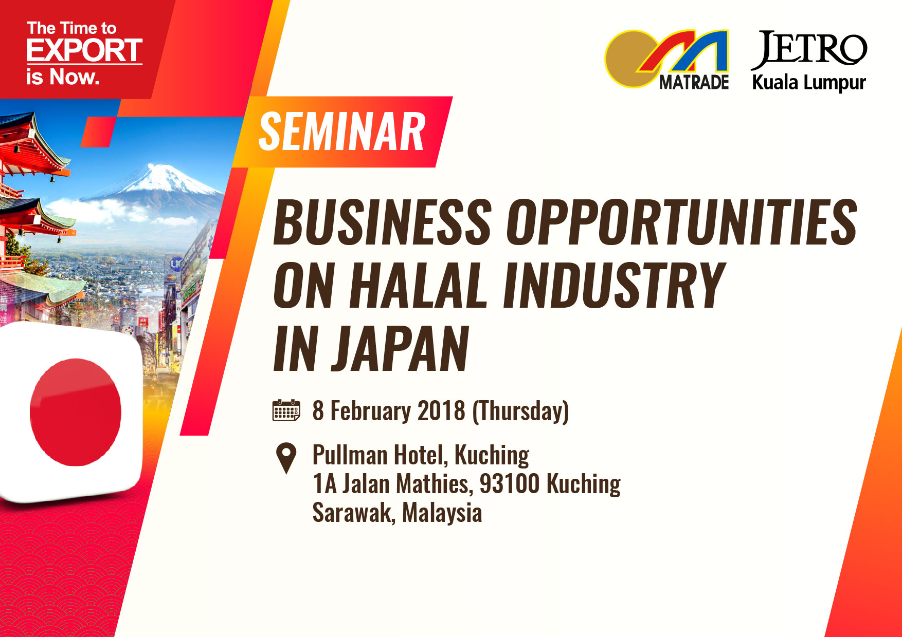 Sarawak IBSC Seminar 2018  JETRO Seminar - OUR KL ACTIVITIES 