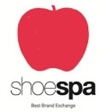 shoespa（リンゴのイラストの下に「shoespa」と書かれている）