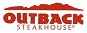 赤色のOUTBACK STEAKHOUSE
