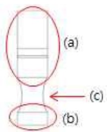 正面からみたときの本件第2デザイン