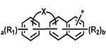Xは-O-、-S-、-CR12R13-または-NR14-と記載されている。