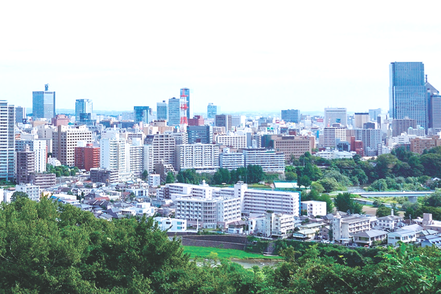 仙台市中心部