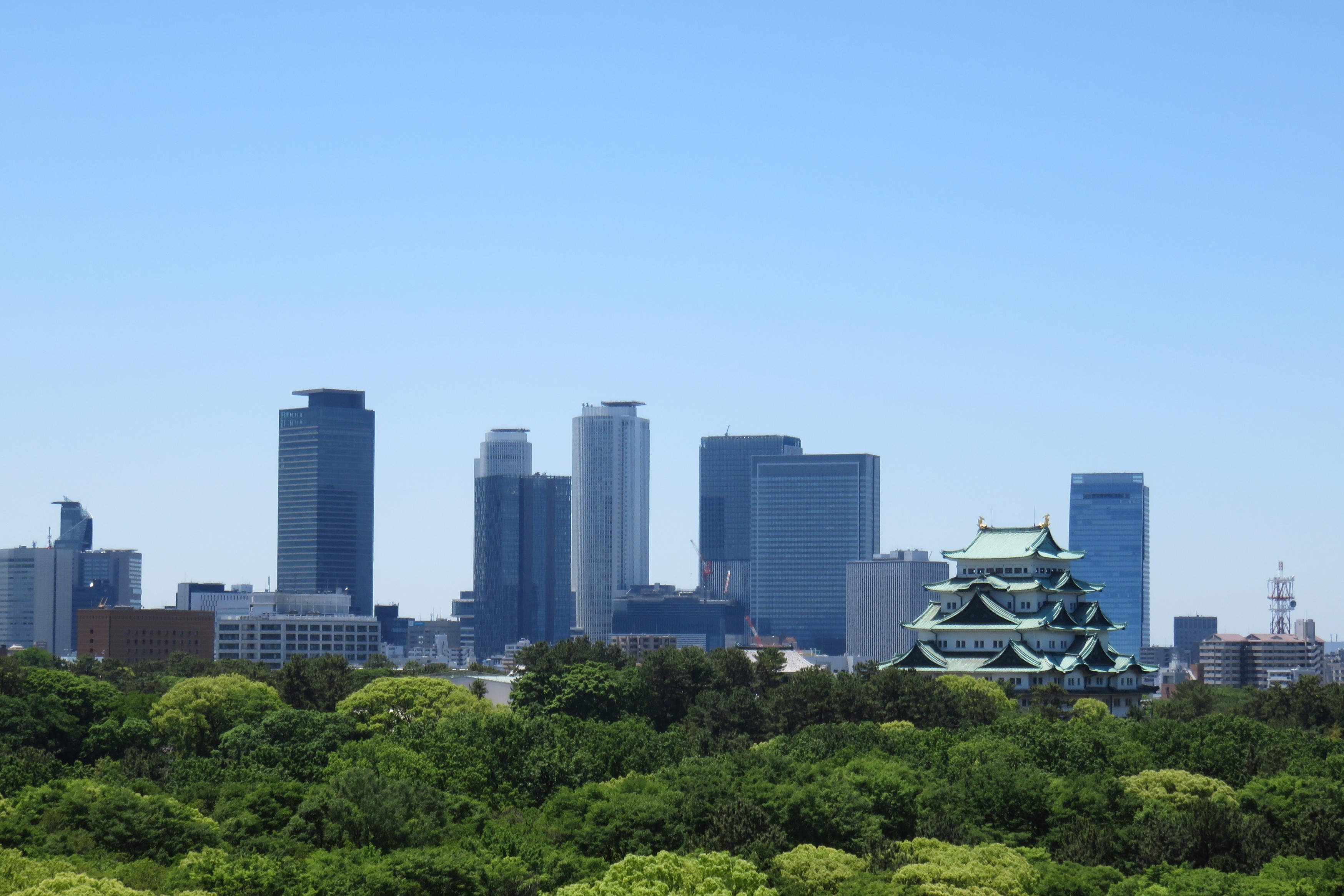 Nagoya Station Nagoya Castle