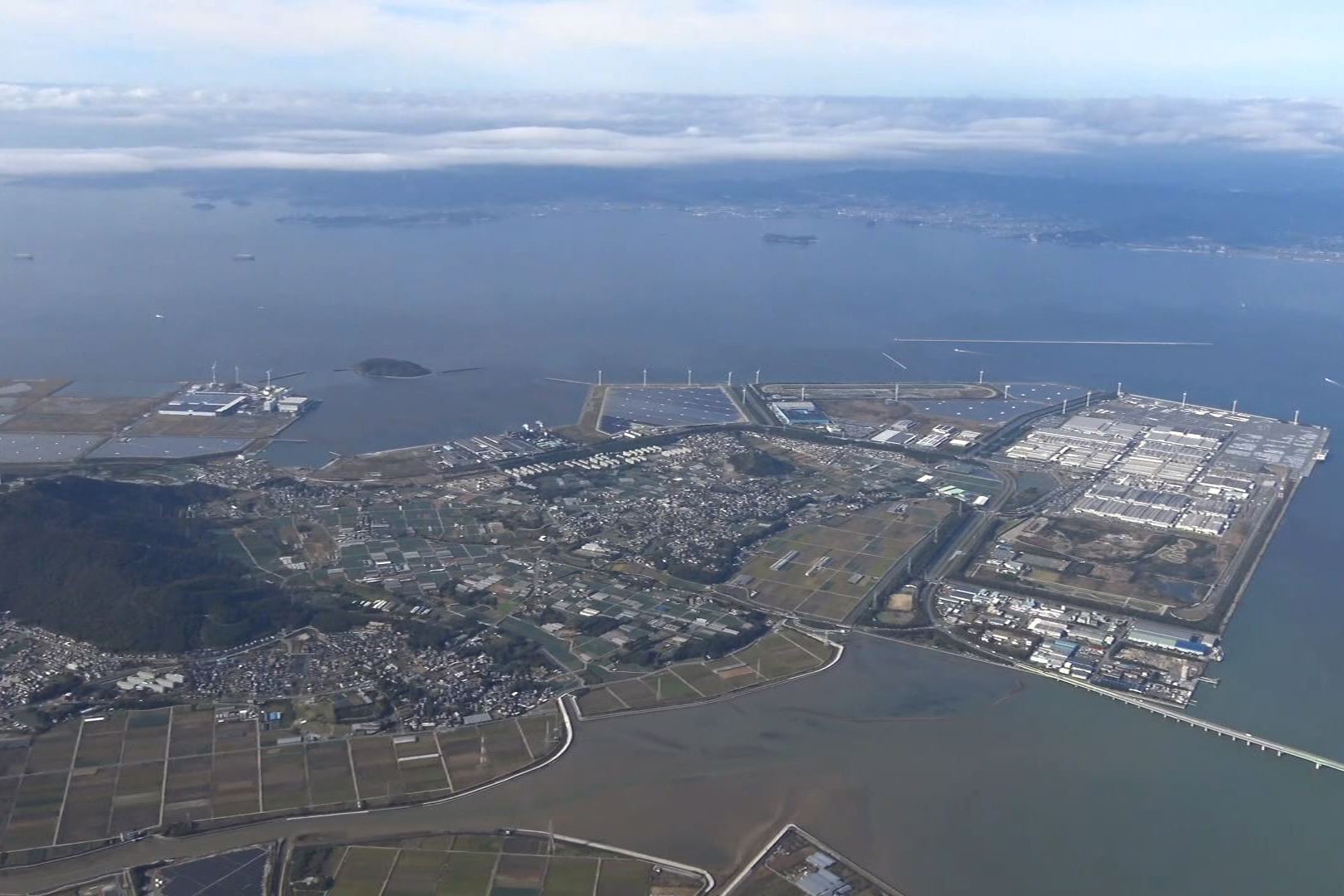 田原臨海工業団地全景