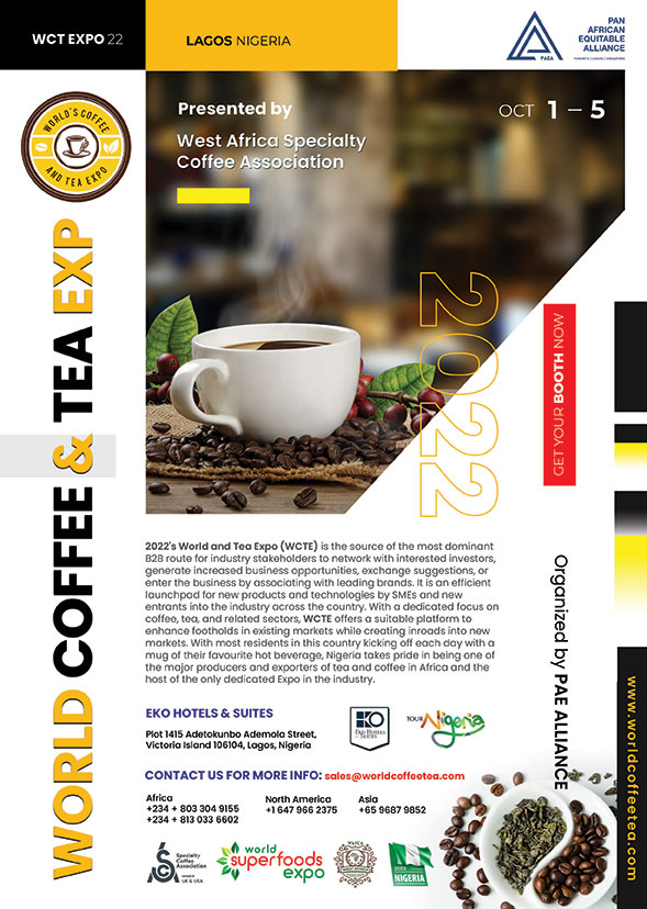 WCT 2022 World Coffee & Tea Expo 2022年12月 世界の見本市データベース（Jmesse) ジェトロ