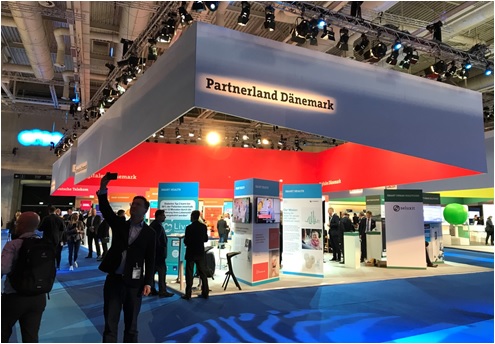 写真　初回のパートナーカントリーは、EUで最もデジタル化が進んでいると評価されるデンマーク（ジェトロ撮影）