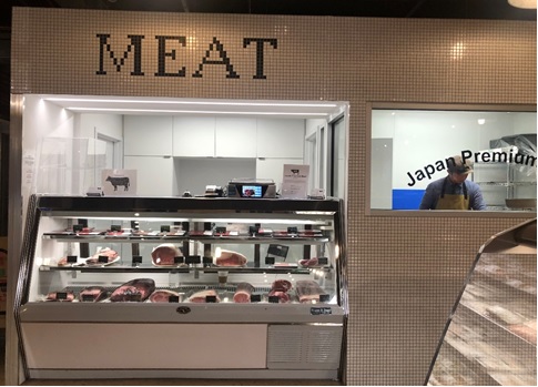 写真　米国産牛肉（和州牛）を扱う精肉店（ジェトロ撮影）