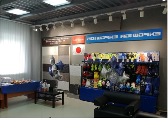 写真　ショールームの様子（北海道経済産業局提供）