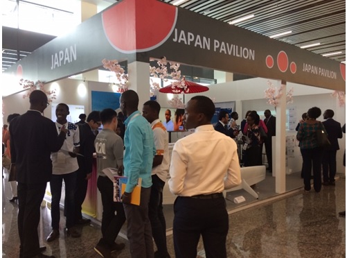 写真　ジャパンパビリオンの様子（ジェトロ撮影）