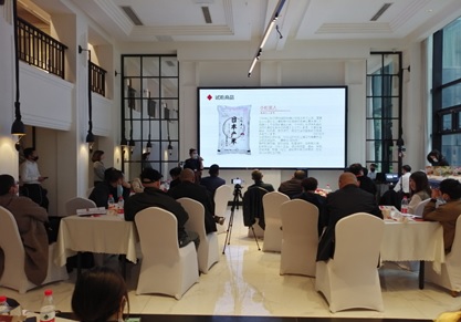 写真　出展企業による日本産米のプロモーションの様子（ジェトロ撮影）