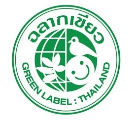画像　タイ環境研究所とタイ工業省が発行するグリーンラベル（画像出所：タイ環境研究所）