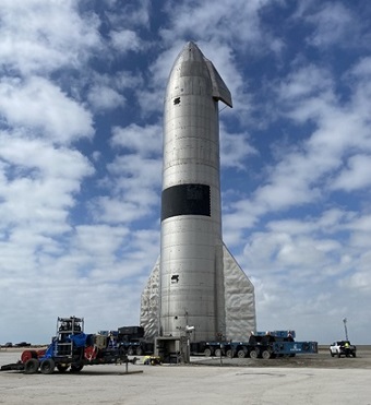 写真　テキサス州南端のスペースX打ち上げ実験場（ジェトロ撮影）