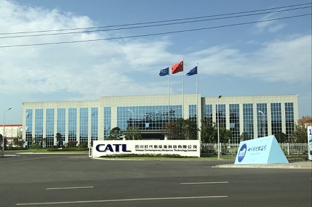 写真　四川省宜賓市のCATL工場（ジェトロ撮影）
