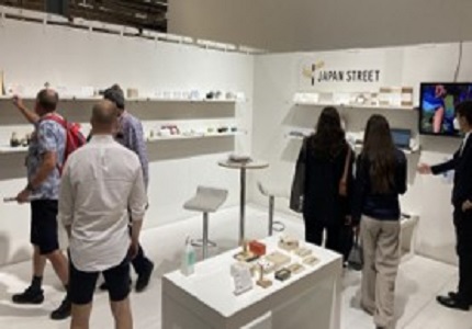 写真　ジェトロが初めてブースを出展（ジェトロ撮影）
