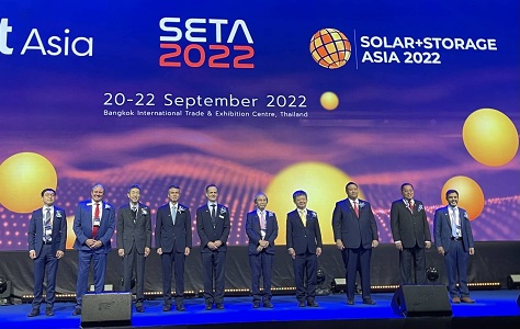 写真　SETA2022のオープニングセレモニー（ジェトロ撮影）