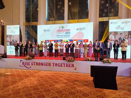 写真　新型コロナウイルス感染拡大以降、初めてのオンサイト開催となった（ジェトロ撮影）