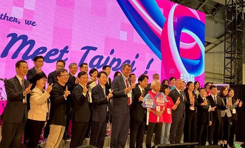 写真　開幕式の様子（日本台湾交流協会台北事務所提供）