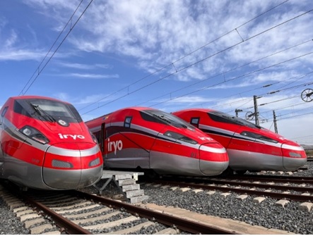 写真　日立製作所およびボンバルディア製の新型車両「ETR1000」（Roman RM提供）