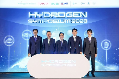写真　「水素シンポジウム2023」のオープニングセレモニー（Hydrogen Thailand Club提供）
