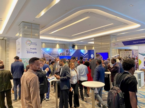 写真　会場外のブース（ジェトロ撮影）