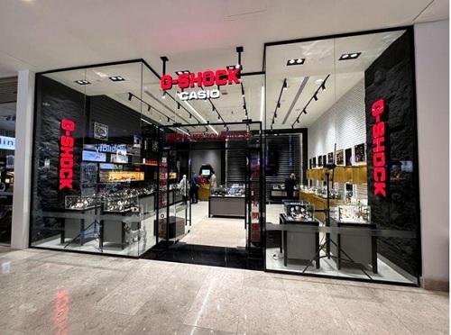 写真　カイロ・フェスティバル・シティー・モール内の新店舗（カシオ提供）